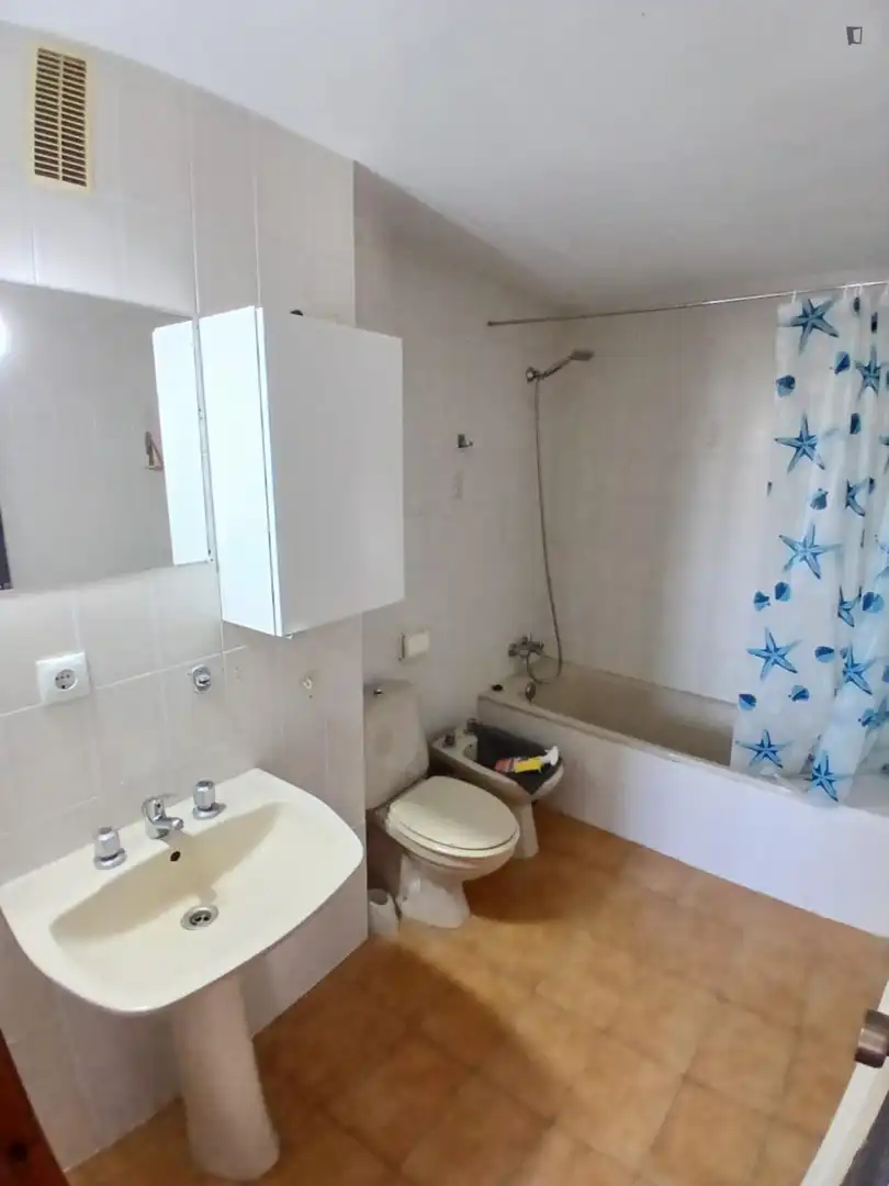Bany de Apartament per a compartir en Valladolid amb Moblat, Forn i Rentadora