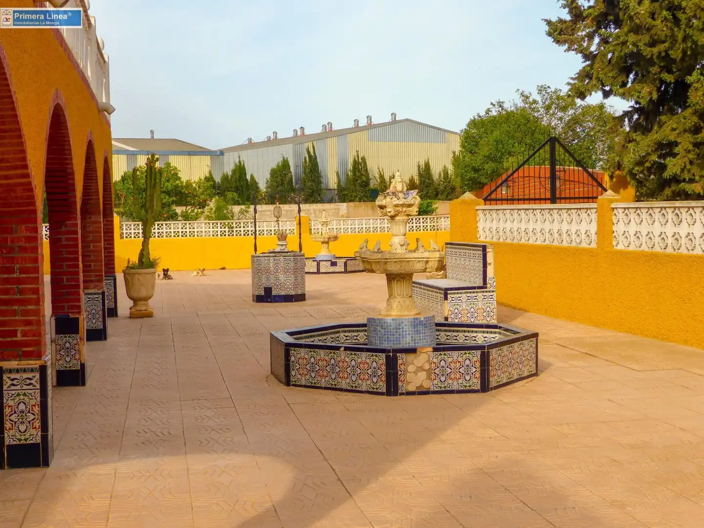 Jardí de Finca rústica en venda en Fuente Álamo de Murcia amb Calefacció, Jardí privat i Terrassa