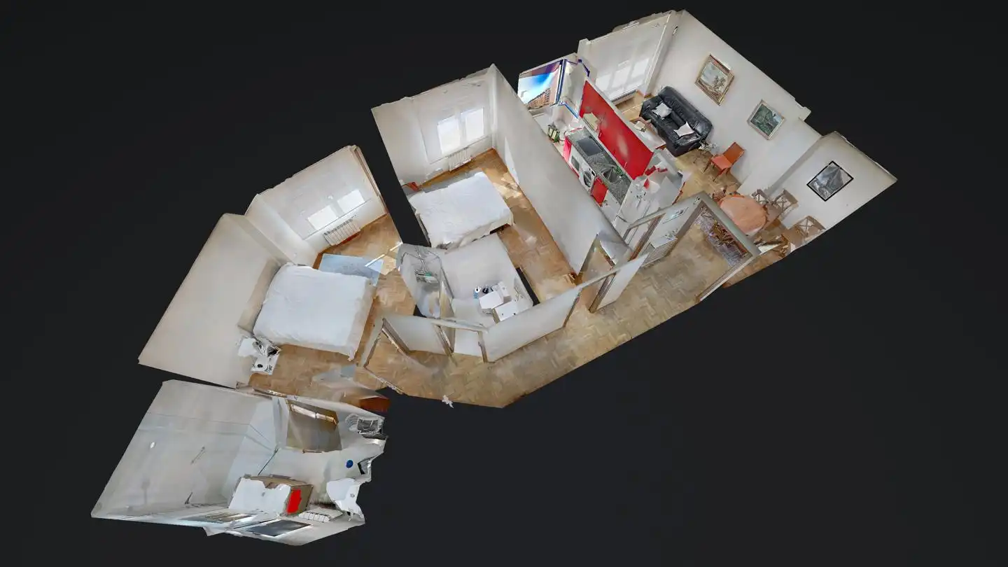 Bedroom of Flat for rent in Oviedo   with Heating, Parquet flooring and Storage room