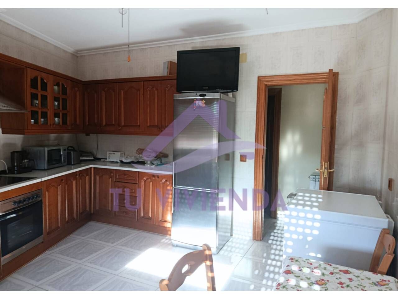 Kitchen of Single-family semi-detached to rent in Pollos  with Heating, Terrace and Furnished
