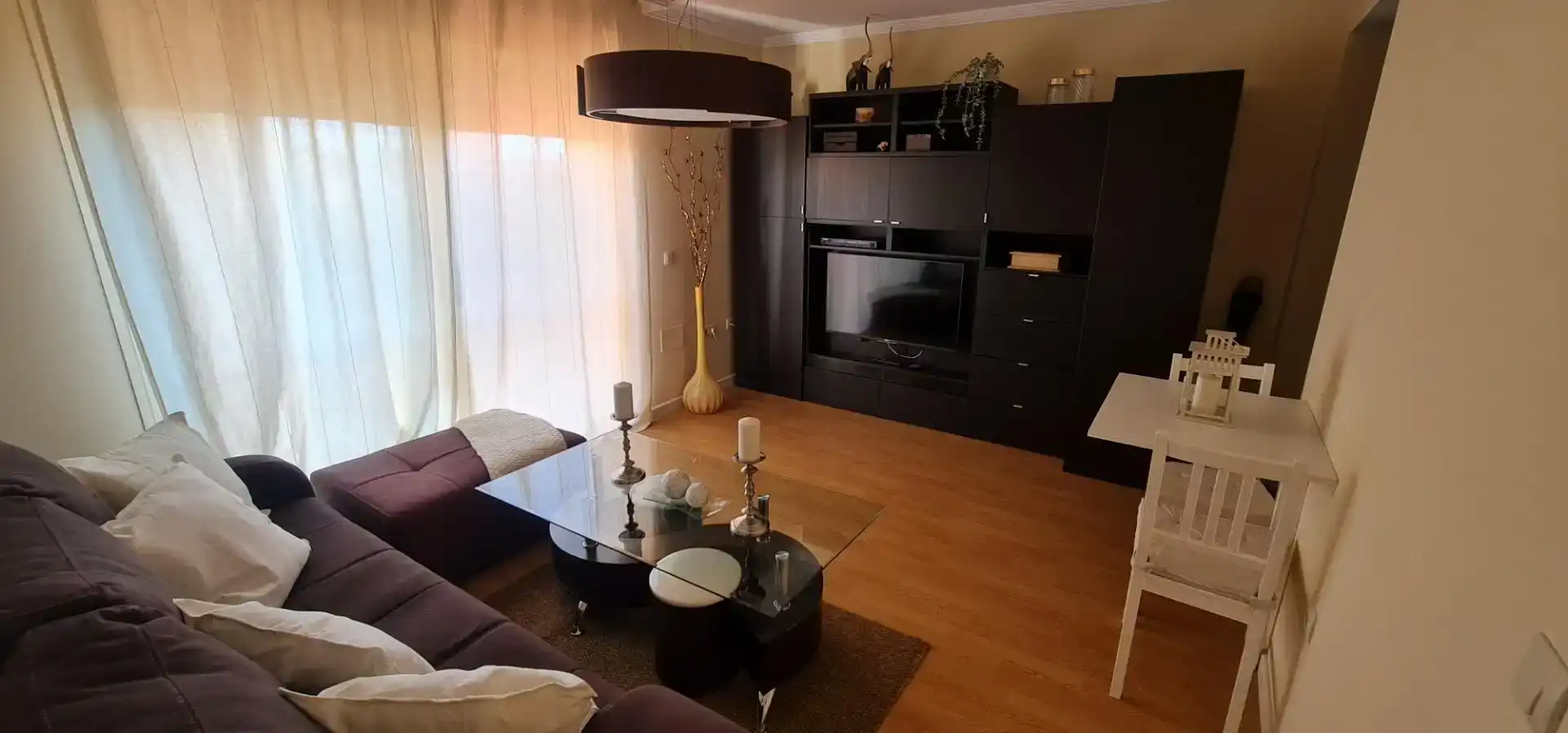 Wohnzimmer von Wohnungen zur Miete in Málaga Capital mit Klimaanlage und Balkon