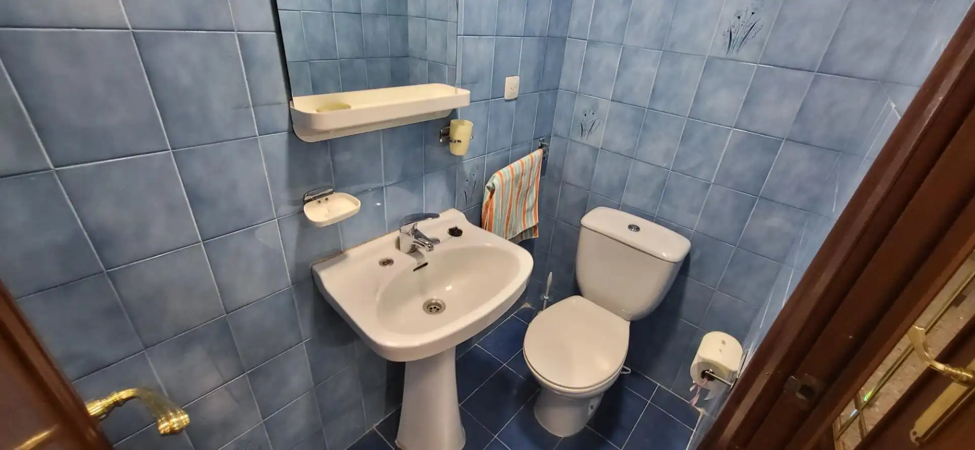 Bathroom of Flat for rent in Albacete  with Air Conditioner, Heating and Furnished