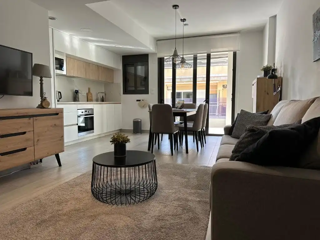 Sala de estar de Piso de alquiler en Playa del Cura