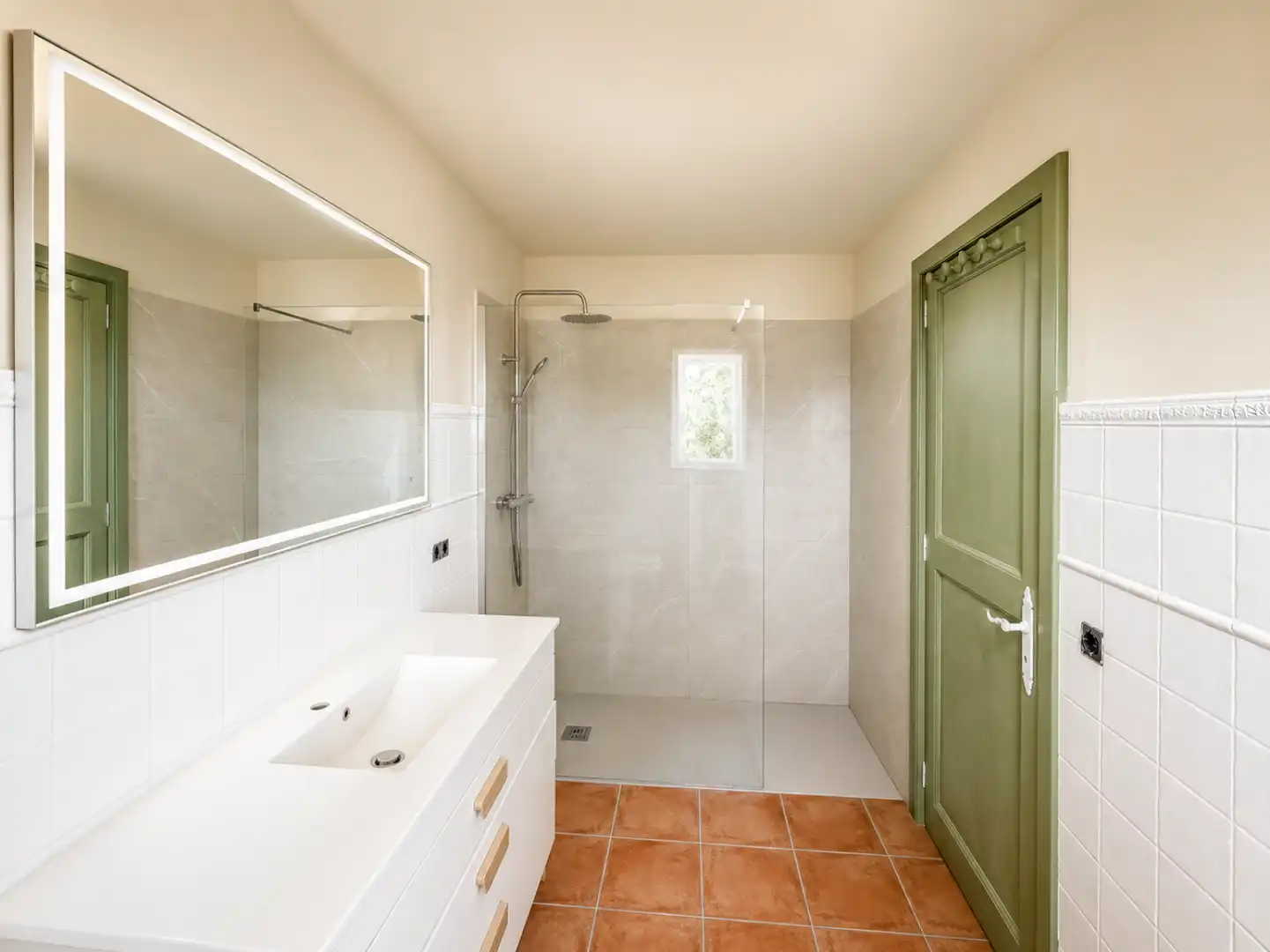 Bathroom of Houses for rent in Sa Pobla  with Air Conditioner, Heating and Private garden