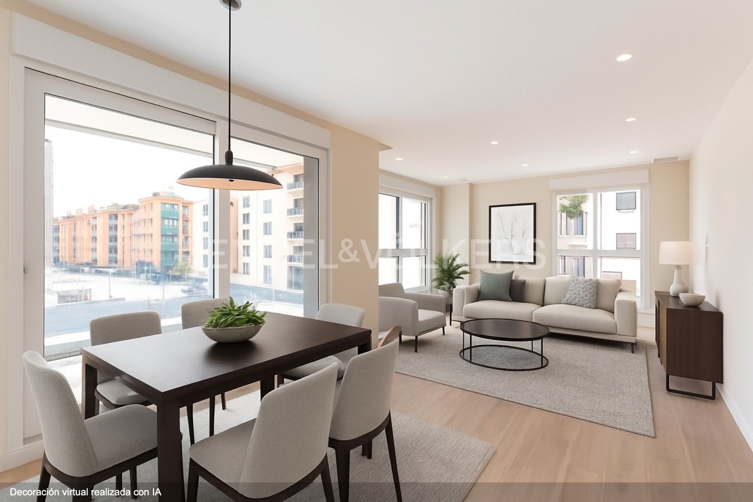 Sala d'estar de Apartament en venda en Castellón de la Plana / Castelló de la Plana amb Aire condicionat, Calefacció i Terrassa