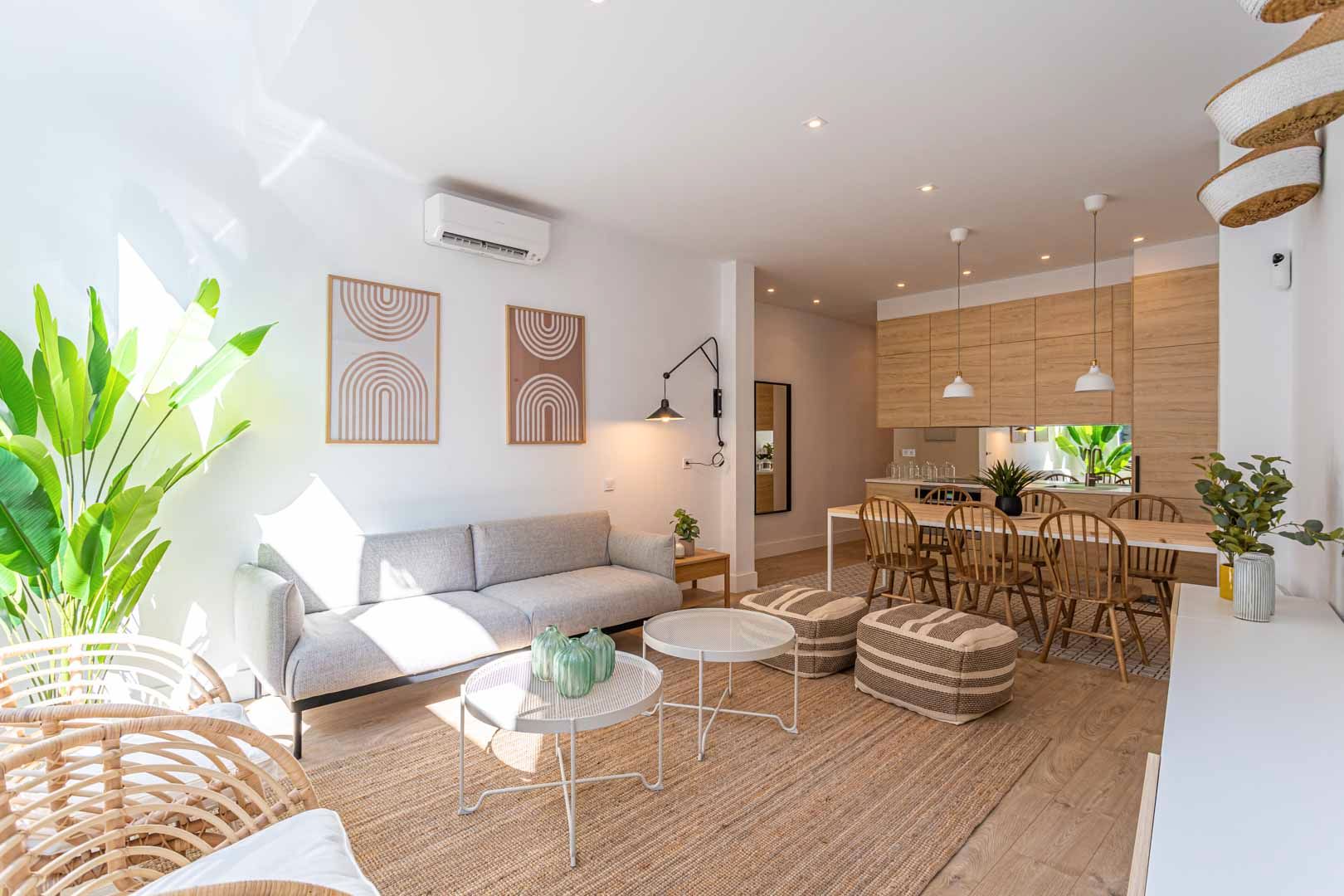 Sala d'estar de Pis en venda en  Madrid Capital amb Aire condicionat i Calefacció
