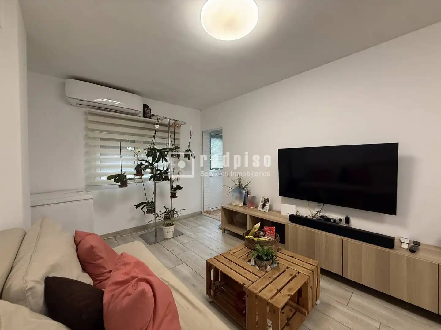 Sala de estar de Piso en venta en Málaga con Aire acondicionado y Terraza