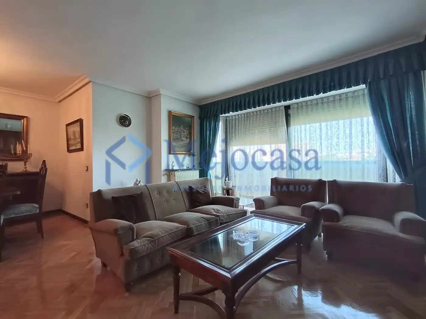 Sala de estar de Piso en venta en Madrid con Calefacción, Jardín privado y Parquet