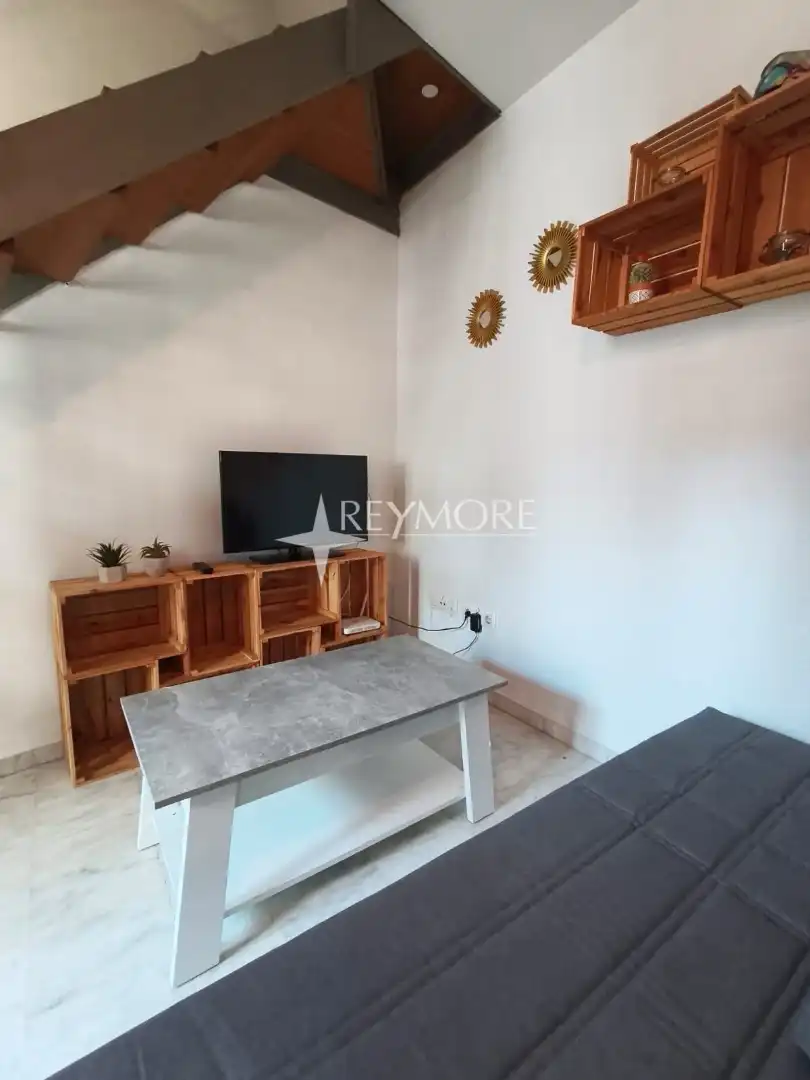 Sala d'estar de Dúplex de lloguer en Córdoba amb Aire condicionat, Calefacció i Moblat