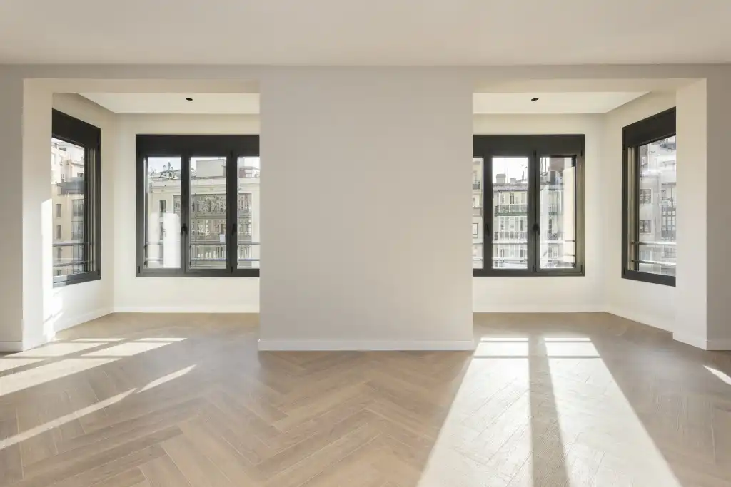 Sala d'estar de Apartament en venda en Barcelona amb Aire condicionat i Calefacció