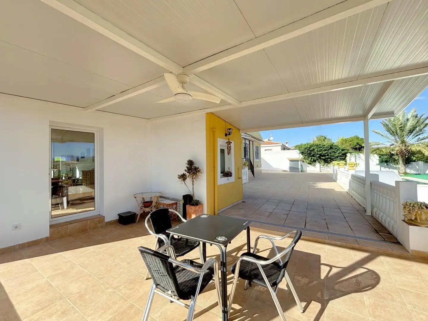 Terraza de Casa o chalet en venta en Alicante / Alacant con Aire acondicionado, Jardín privado y Trastero