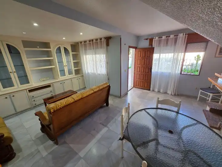 Dormitori de Casa adosada en venda en La Manga del Mar Menor amb Aire condicionat, Jardí privat i Terrassa