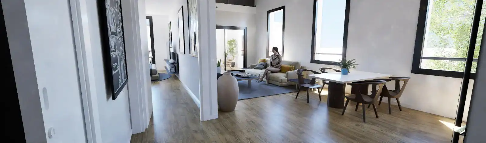 Sala de estar de Piso en venta en Palafrugell con Aire acondicionado, Calefacción y Terraza