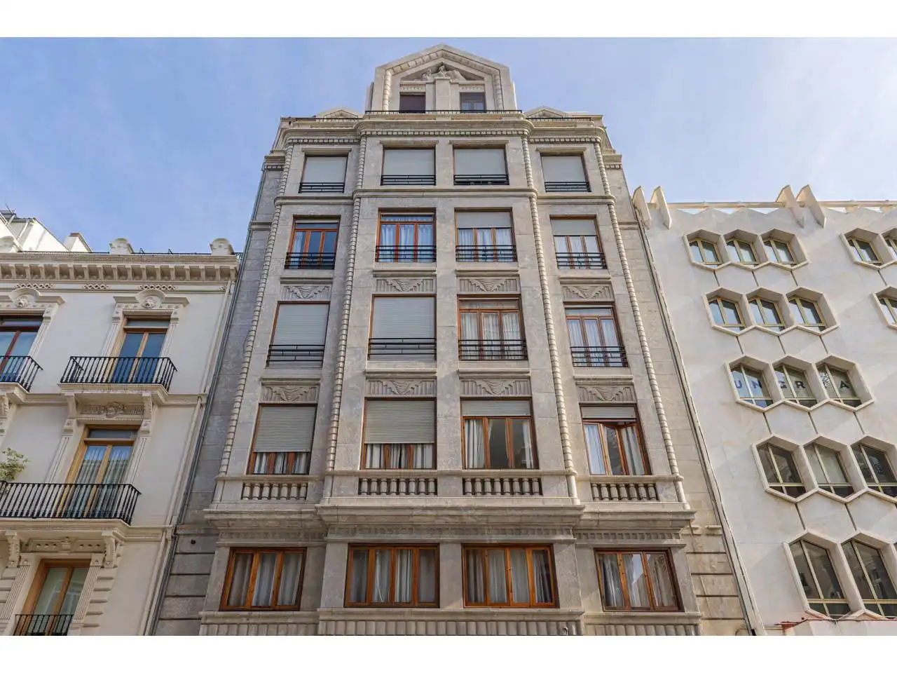 Außenansicht von Dachboden zum Verkauf in Valencia mit Klimaanlage, Parkett und Terrasse