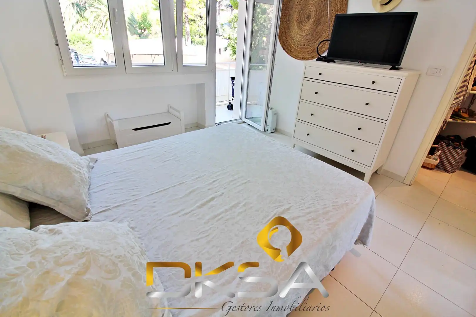 Bedroom of Flat for sale in Benicasim / Benicàssim  with Private garden, Terrace and Furnished