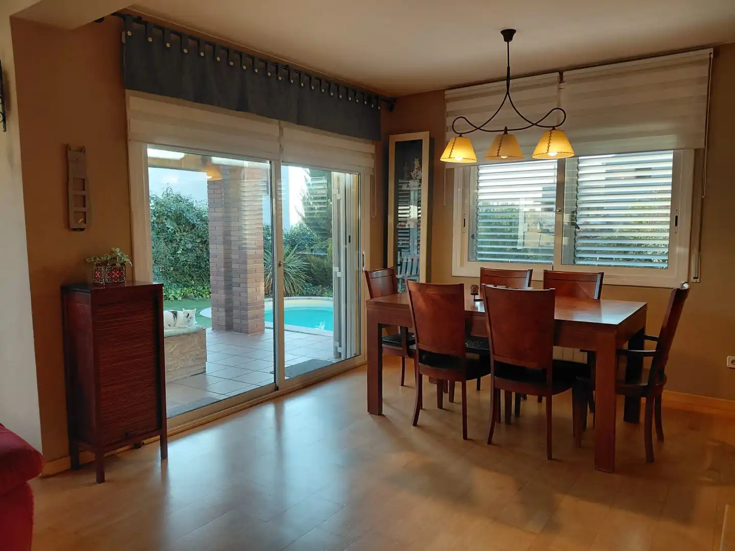 Dining room of Houses for sale in Vilanova del Vallès  with Air Conditioner, Heating and Private garden