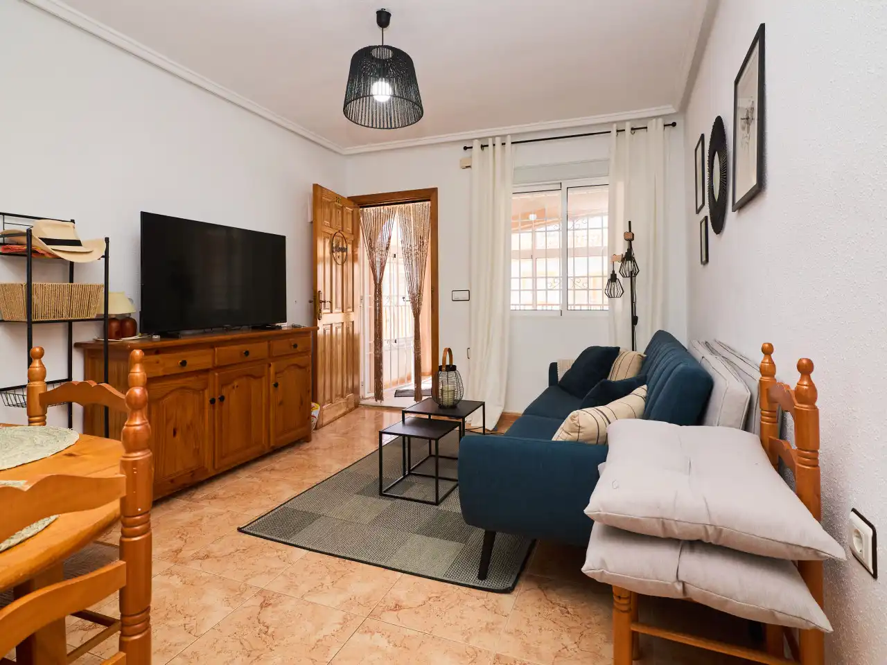 Sala d'estar de Àtic en venda en Torrevieja amb Aire condicionat, Calefacció i Terrassa