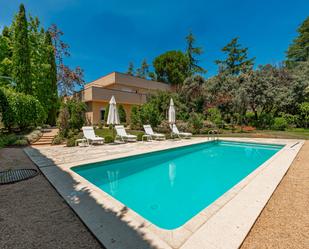 Garden of House or chalet for sale in  Madrid Capital  with Air Conditioner, Private garden and Terrace