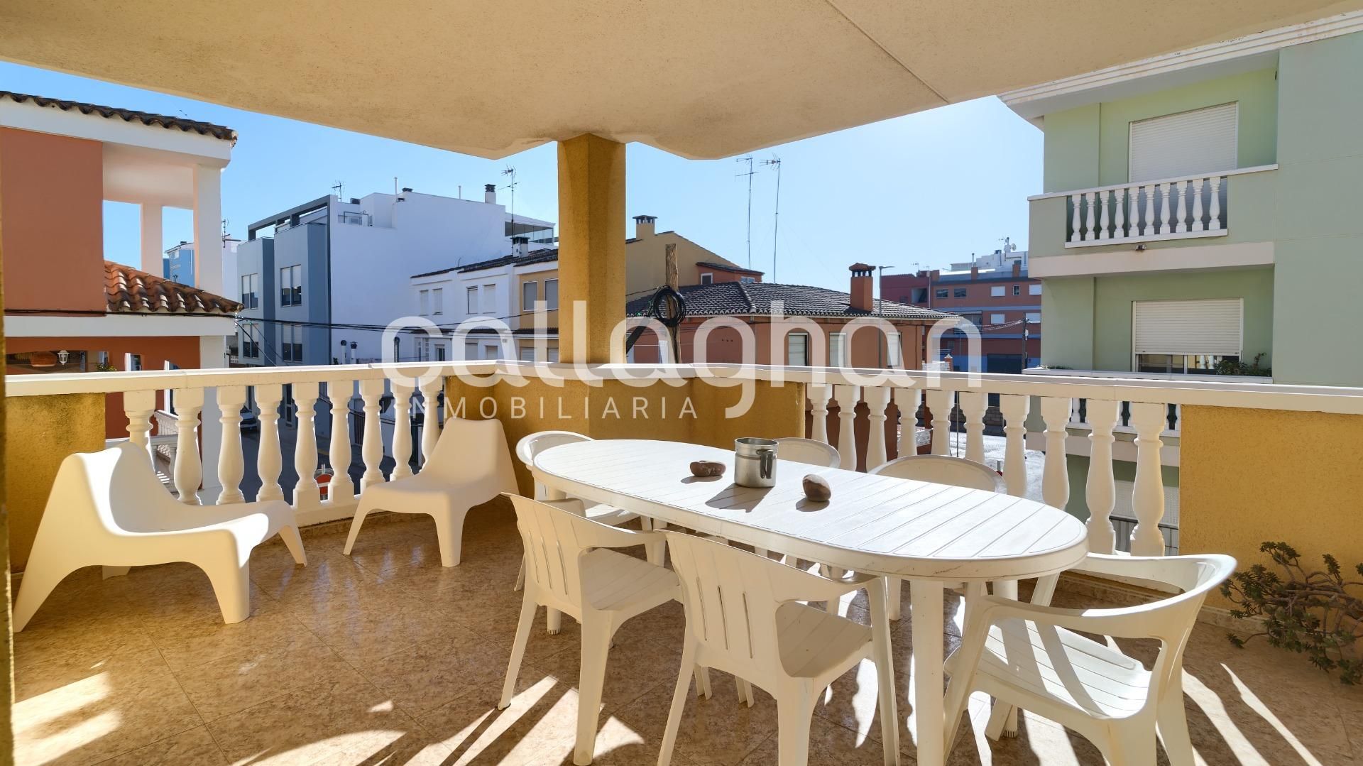 Terrace of Flat for sale in Chilches / Xilxes  with Terrace and Balcony