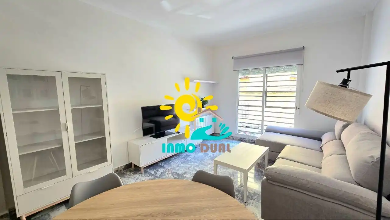 Sala d'estar de Apartament de lloguer en Badajoz amb Aire condicionat, Calefacció i Moblat