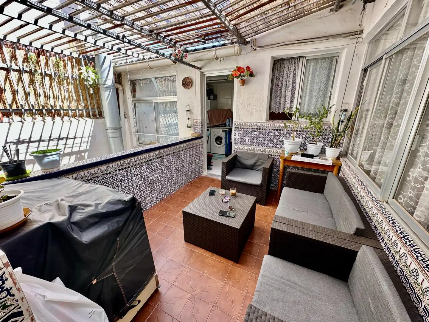 Terrassa de Pis en venda en Elda amb Aire condicionat, Moblat i Balcó