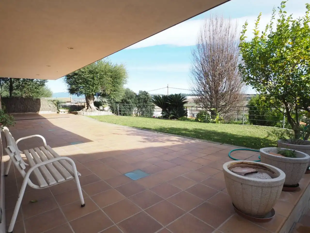 Terrassa de Casa o xalet en venda en Lliçà de Vall amb Aire condicionat, Calefacció i Jardí privat