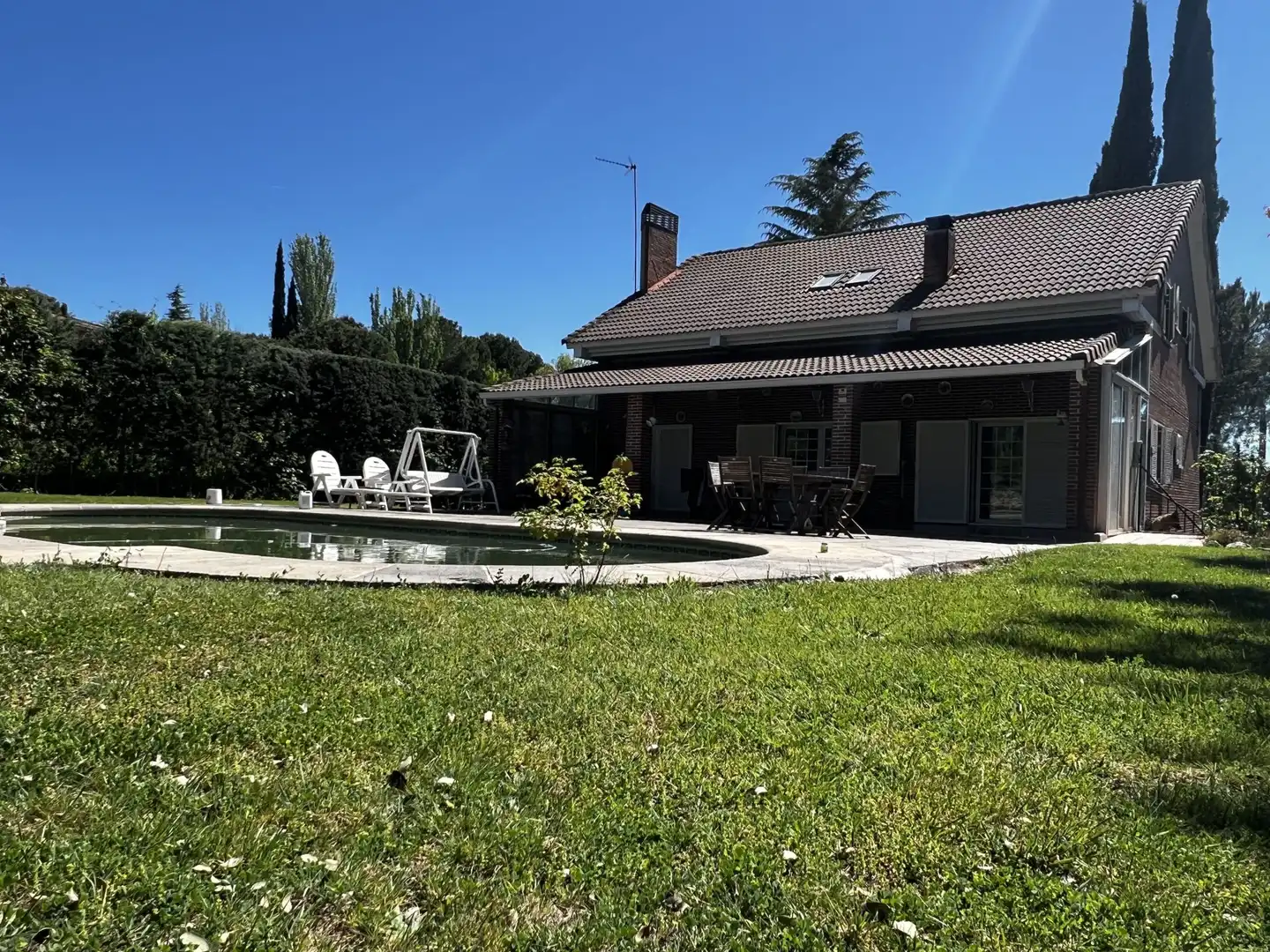 Jardí de Casa o xalet en venda en Boadilla del Monte amb Aire condicionat, Jardí privat i Traster