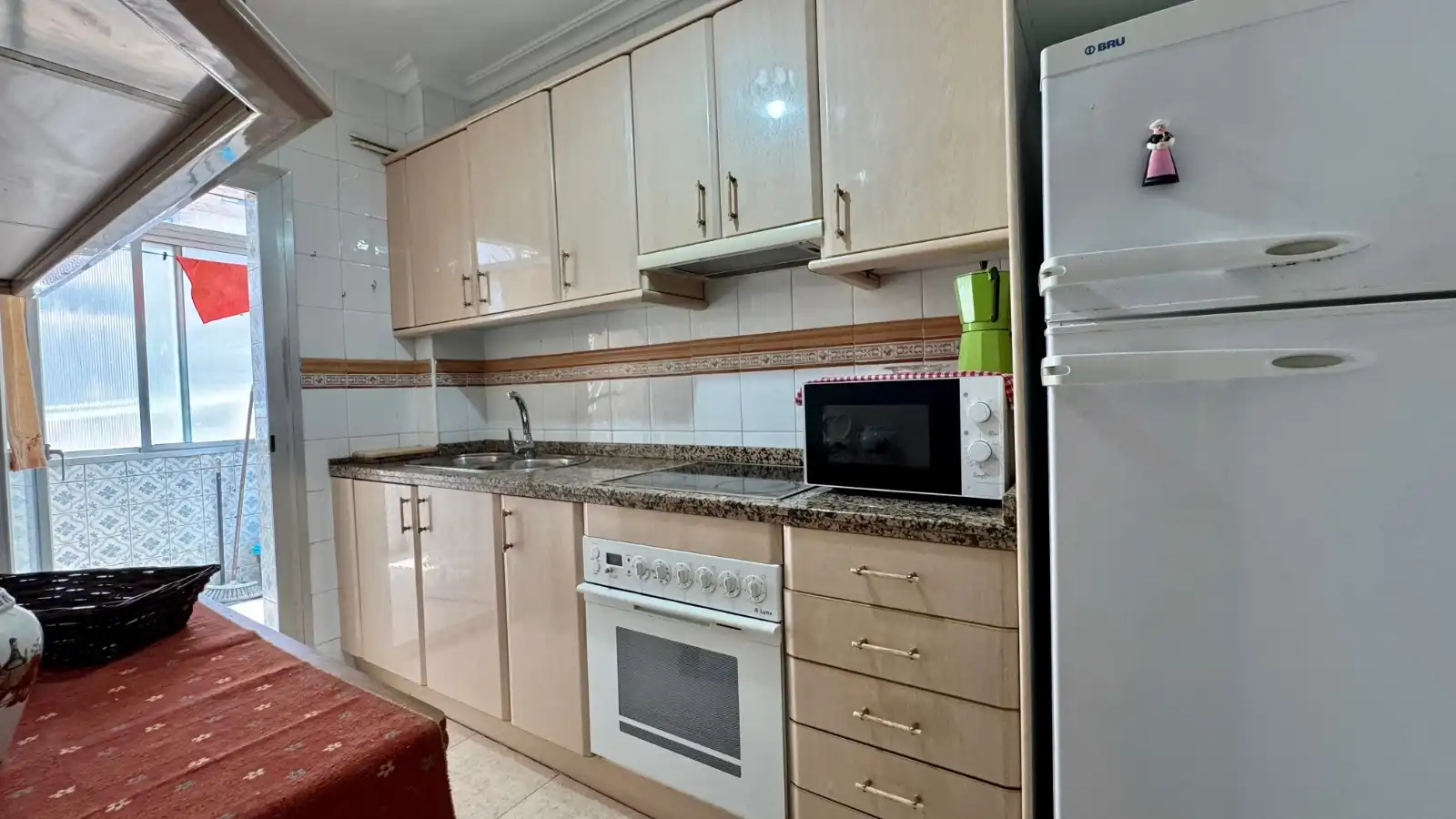 Küche von Wohnung zur Miete in Cáceres mit Klimaanlage, Heizung und Terrasse