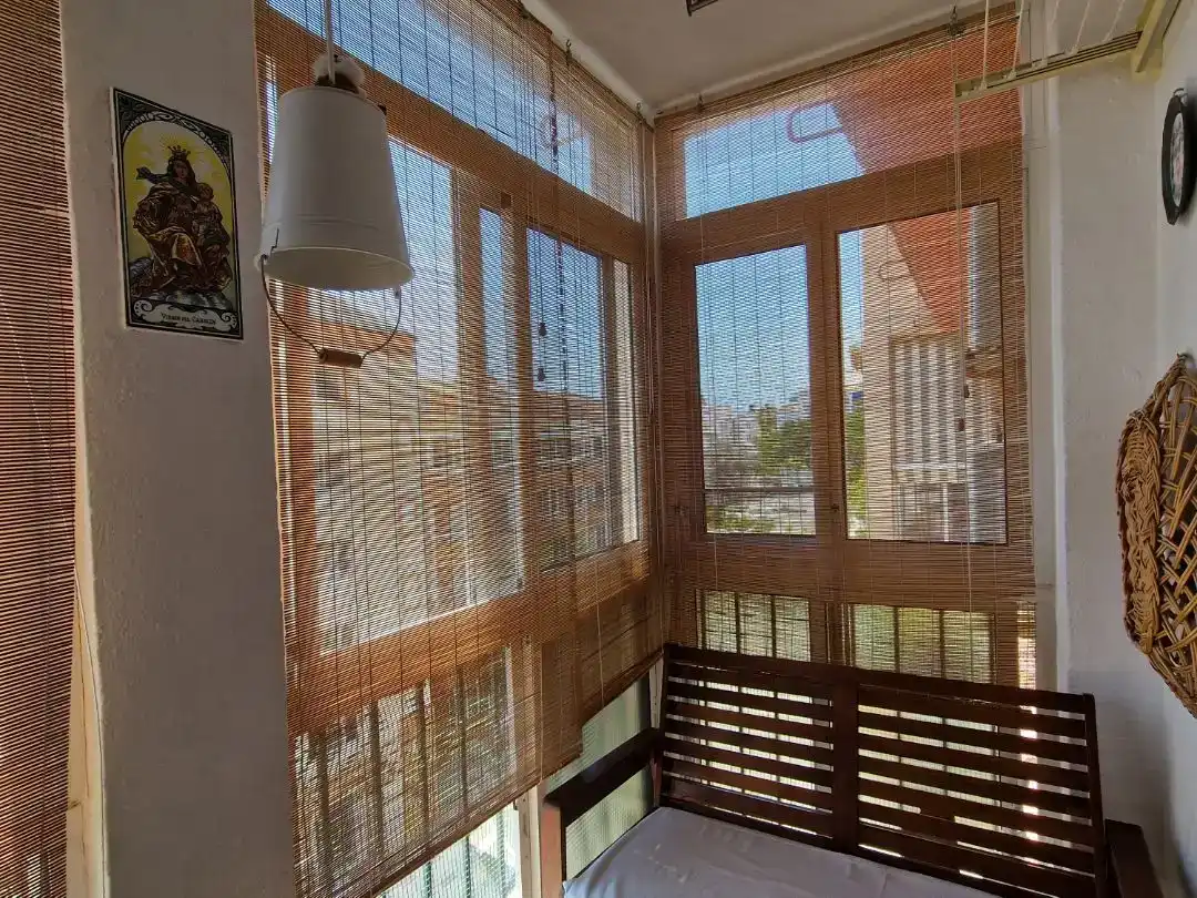 Balcony of Flat for sale in Benalmádena  with Air Conditioner and Swimming Pool