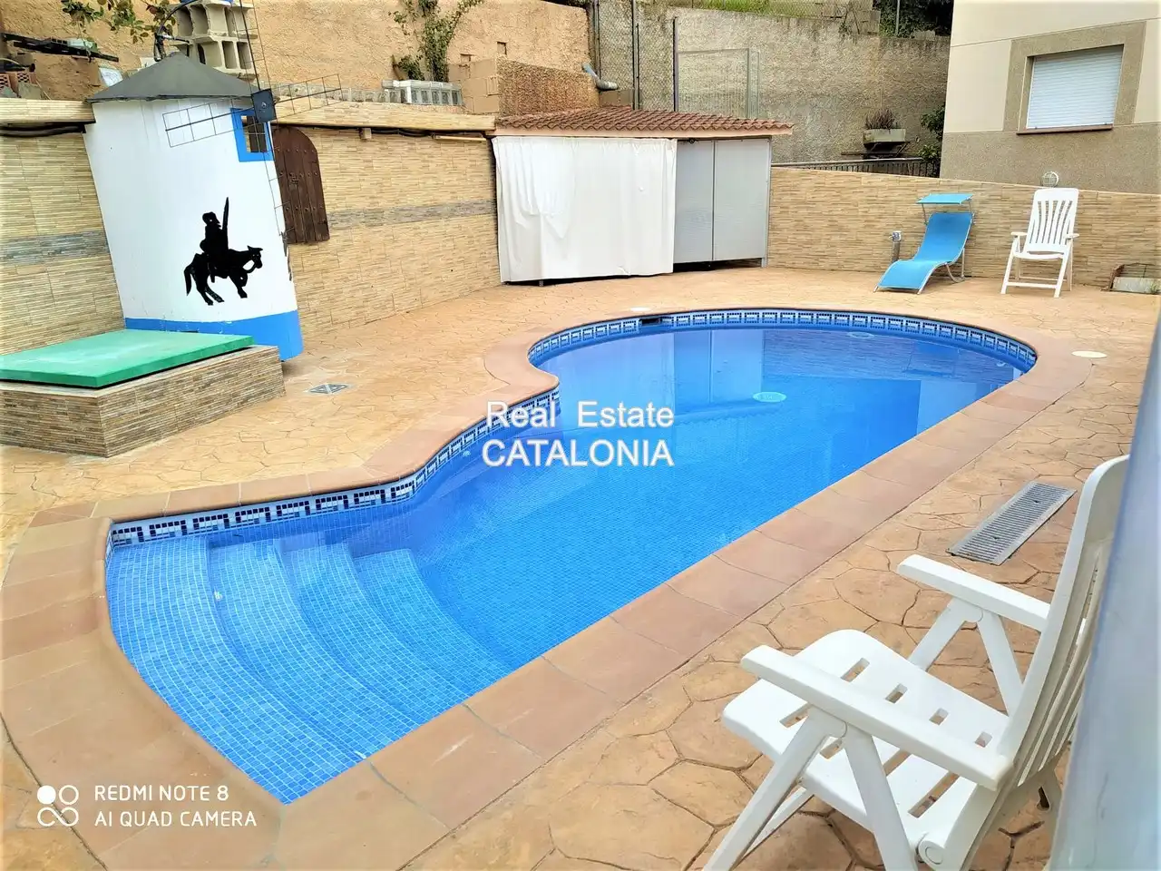 Swimming pool of Houses for sale in Lloret de Mar  with Air Conditioner, Heating and Private garden