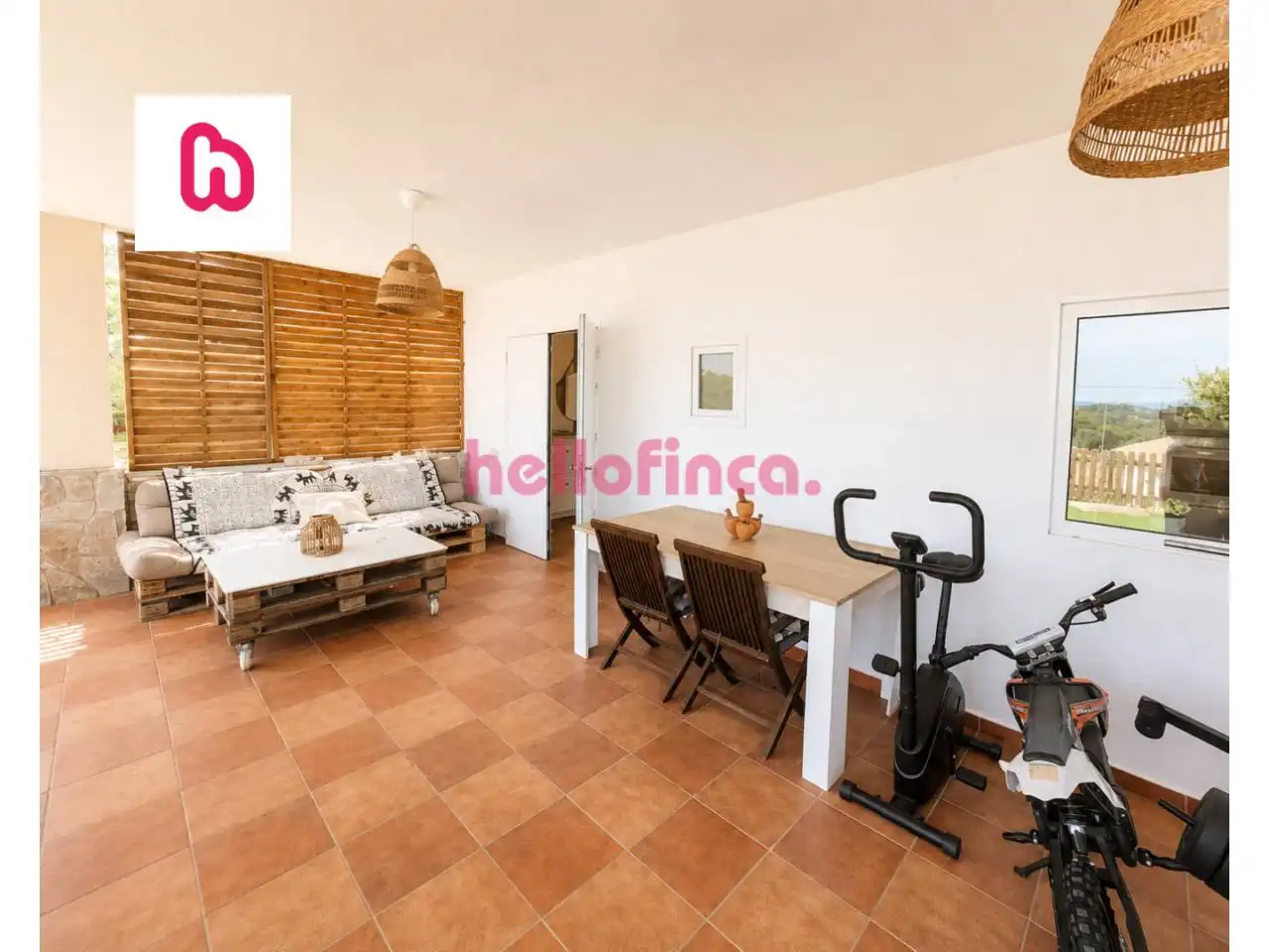 Terrassa de Casa o xalet en venda en Bigues i Riells del Fai amb Aire condicionat, Calefacció i Jardí privat