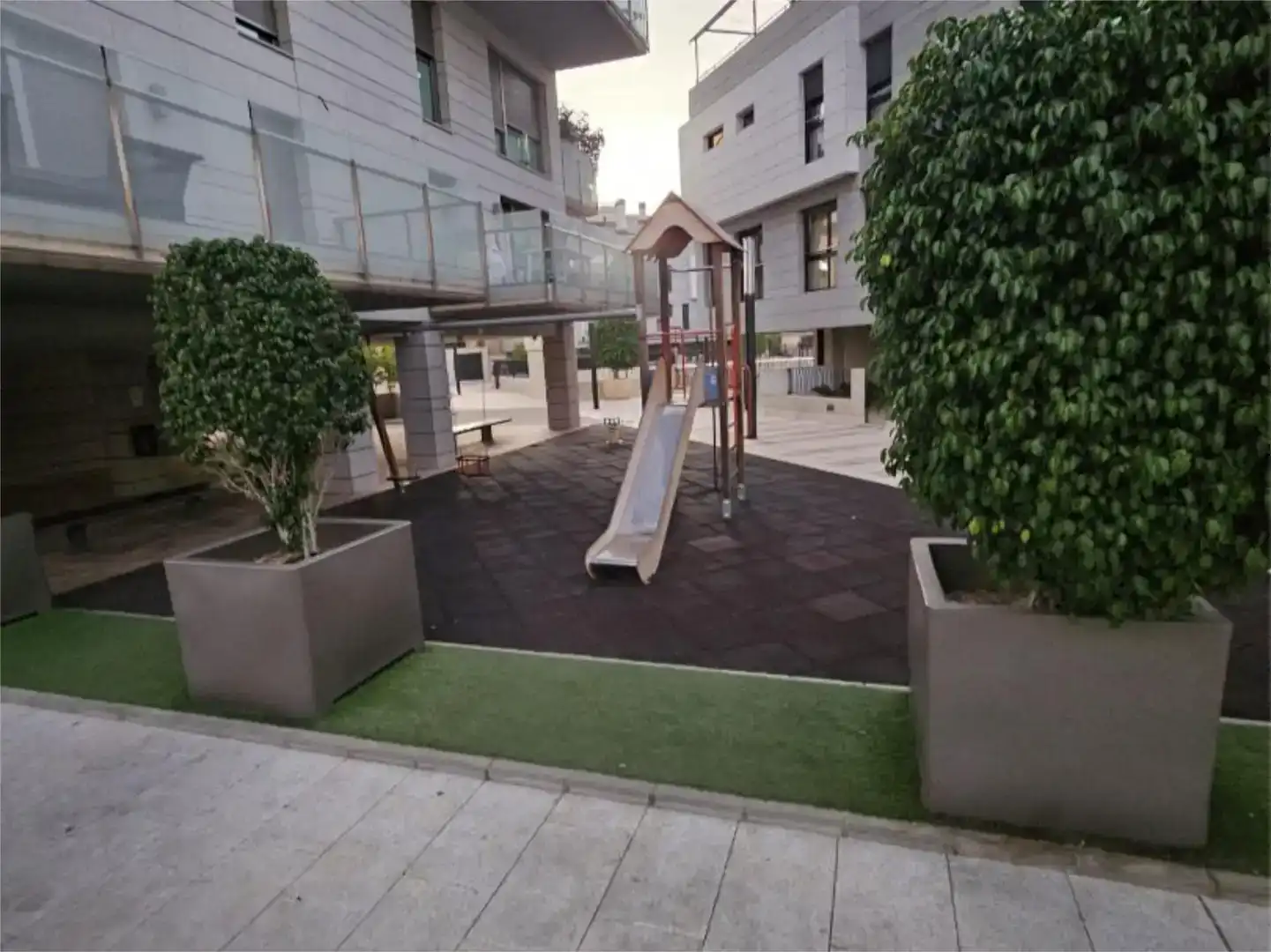 Terraza de Piso de alquiler en Murcia con Aire acondicionado, Parquet y Trastero