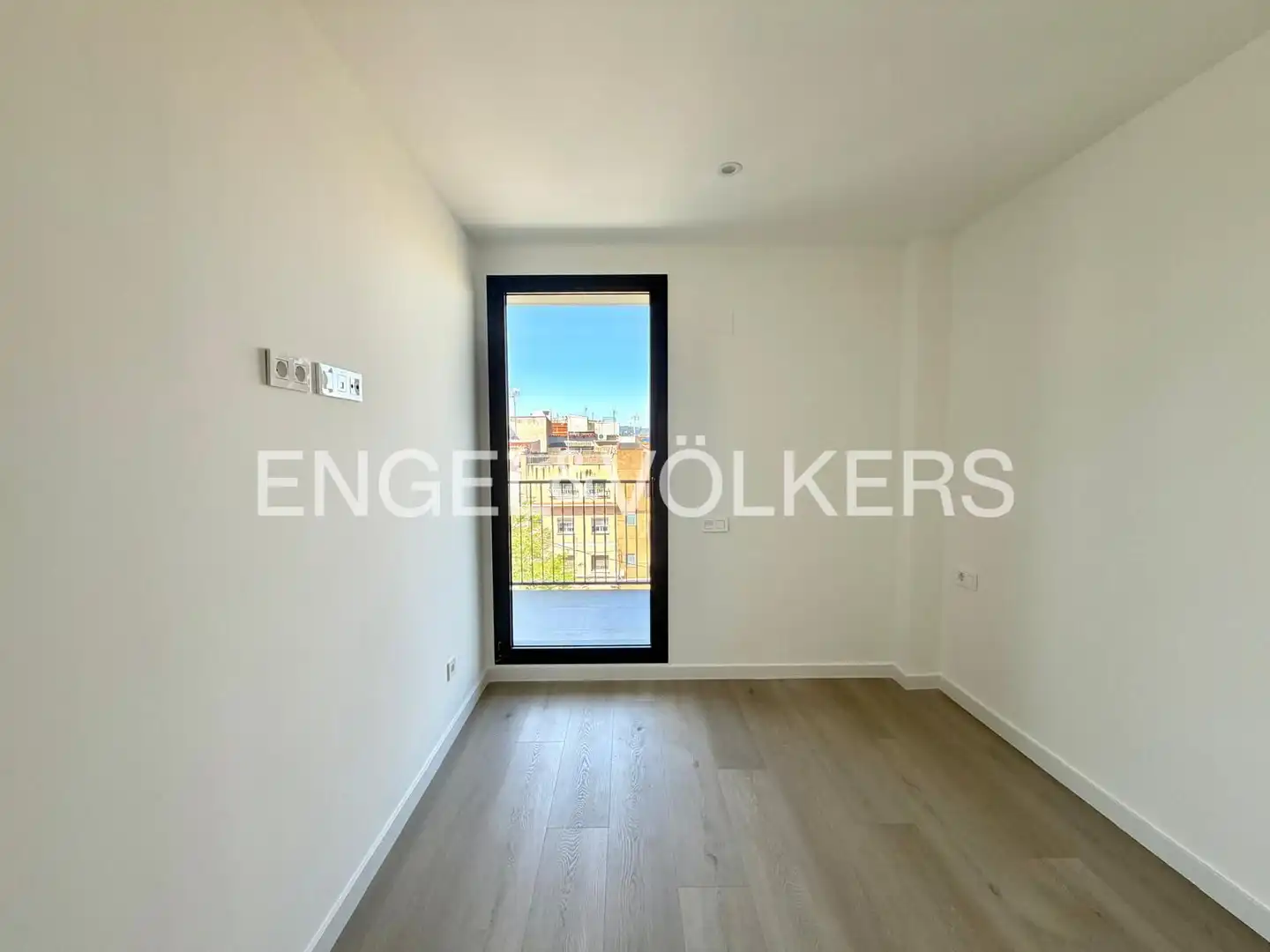 Terraza de Piso de alquiler en Badalona con Aire acondicionado, Calefacción y Parquet