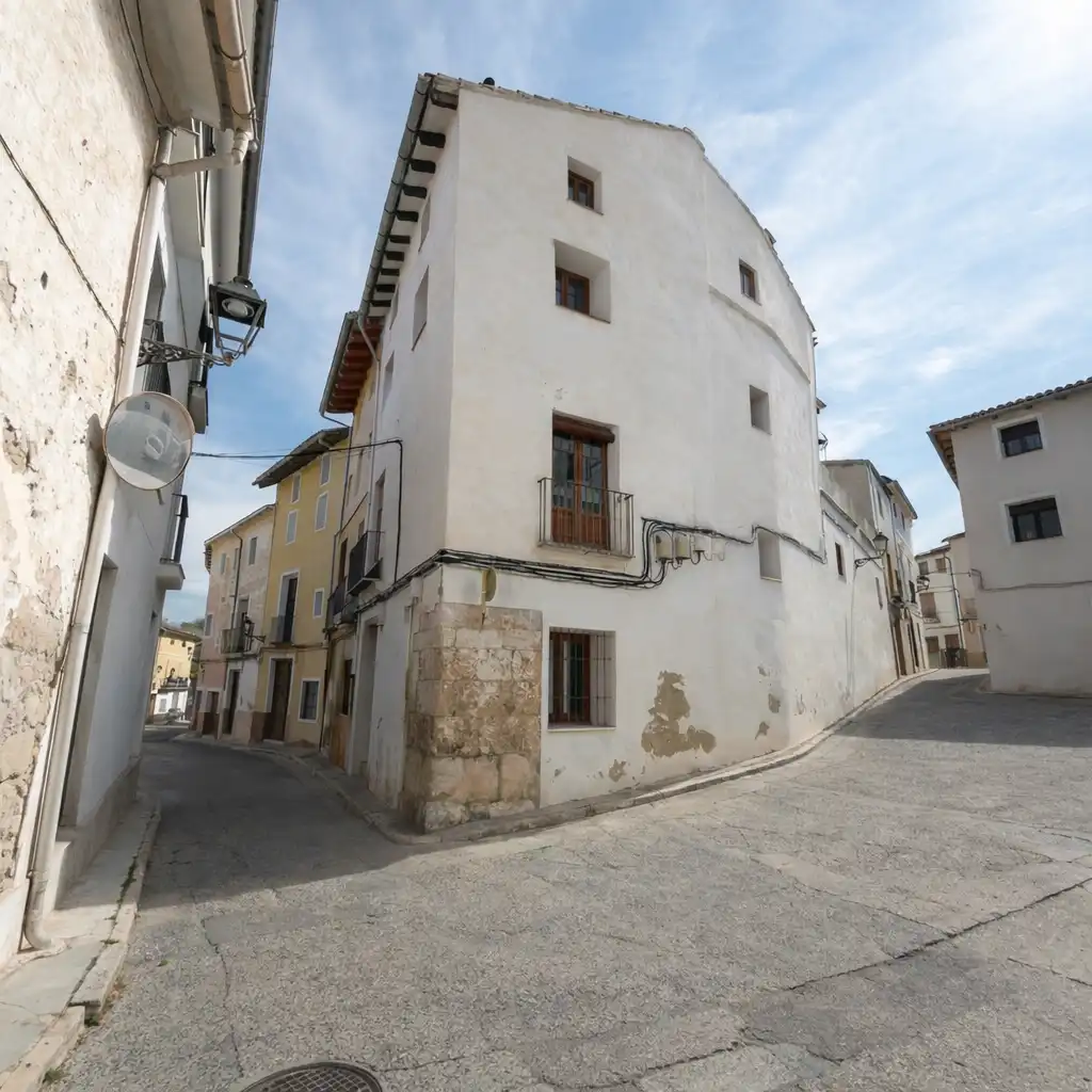 Vista exterior de Casa adosada en venta en Xàtiva con Aire acondicionado, Terraza y Amueblado