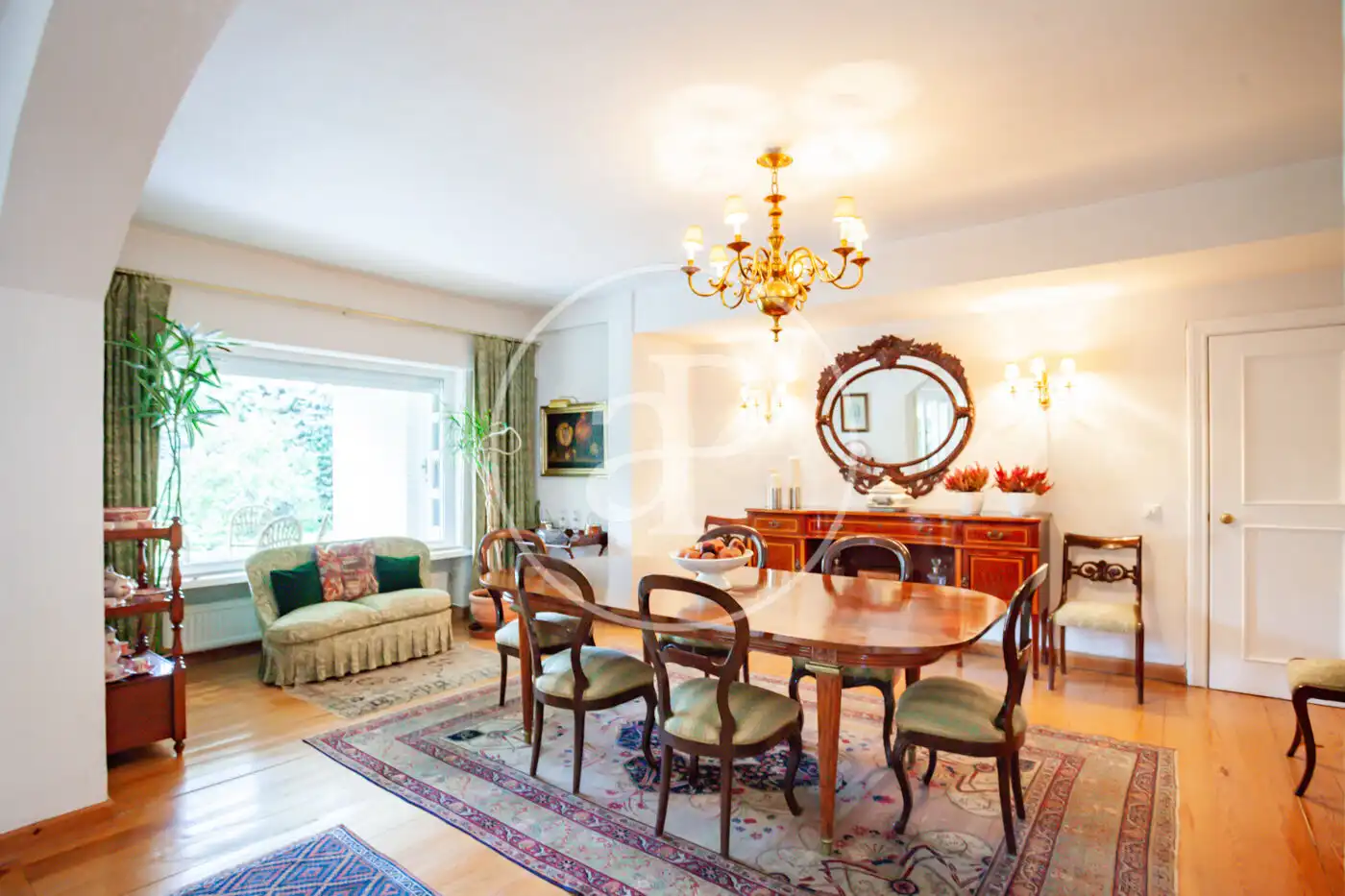 Dining room of Houses for sale in Madrid  with Heating, Private garden and Terrace