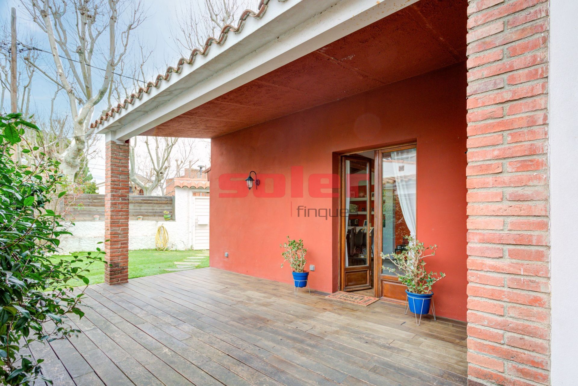 Terrassa de Casa o xalet en venda en Sant Cugat del Vallès amb Calefacció, Jardí privat i Traster