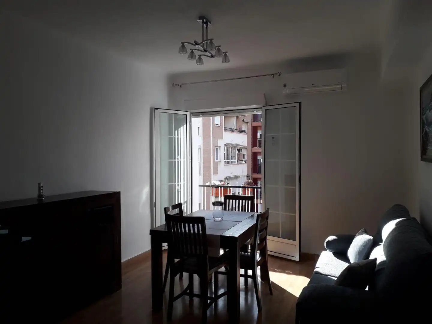 Dining room of Flat for sale in Murcia  with Air Conditioner, Parquet flooring and Storage room