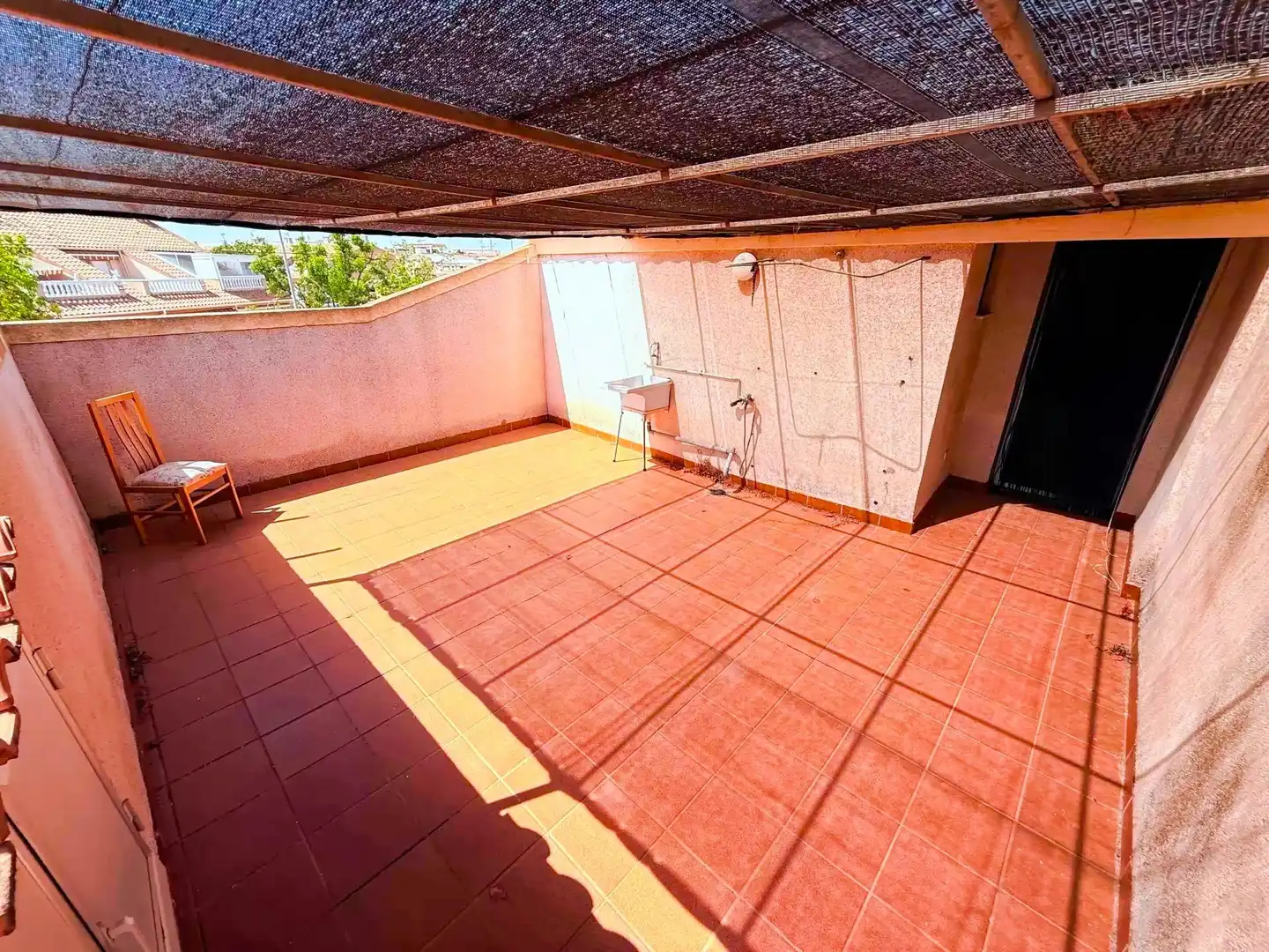 Terrassa de Casa adosada en venda en Los Alcázares amb Jardí privat, Terrassa i Traster