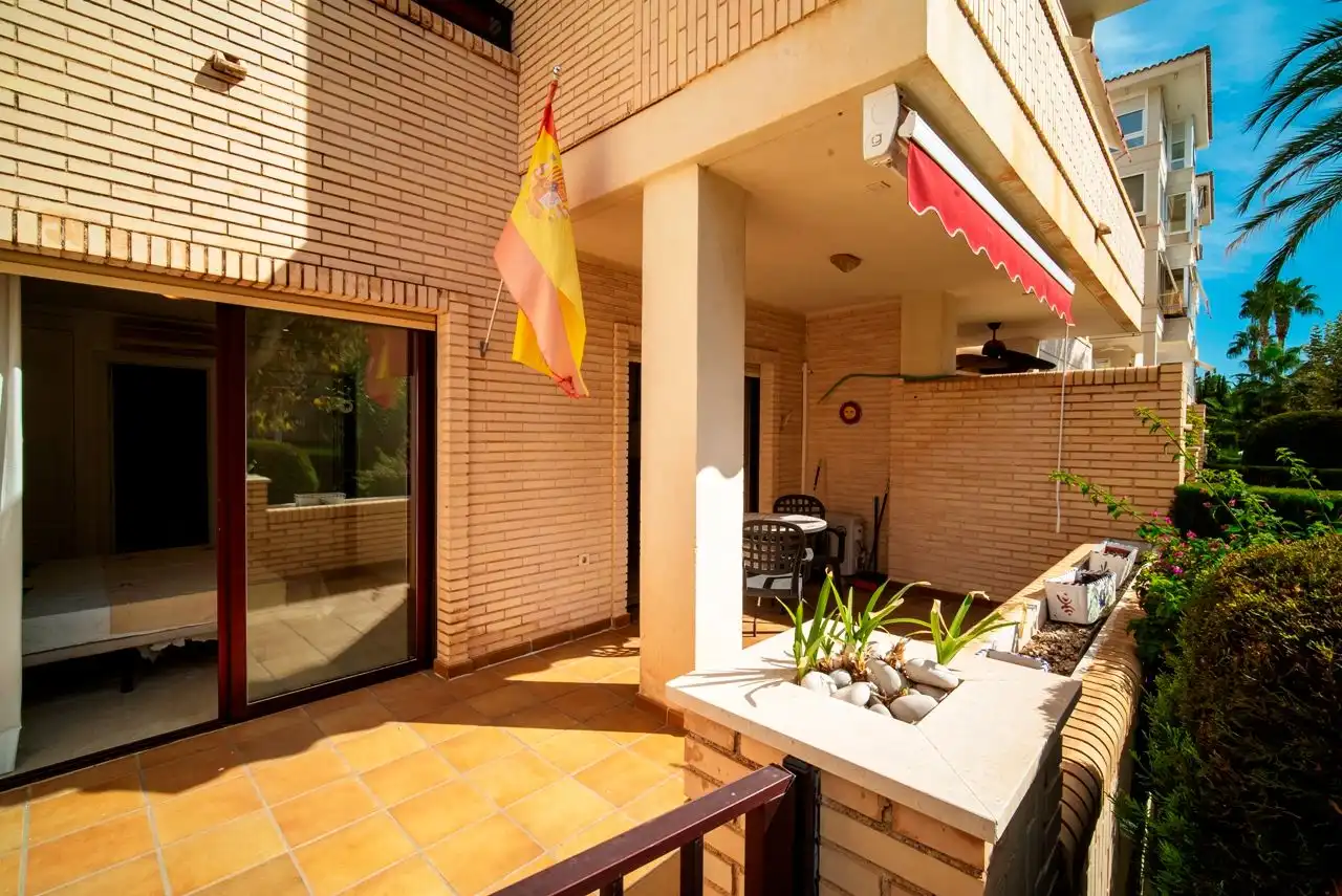 Jardí de Apartament en venda en L'Alfàs del Pi amb Aire condicionat, Calefacció i Piscina