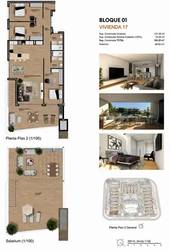 Attique avec terrasse à vendre à Monforte del Cid, imagen 10