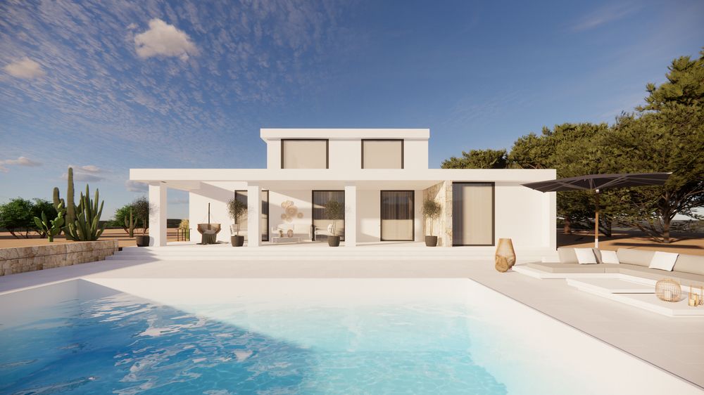Exterior view of House or chalet for sale in Formentera  with Air Conditioner, Heating and Private garden