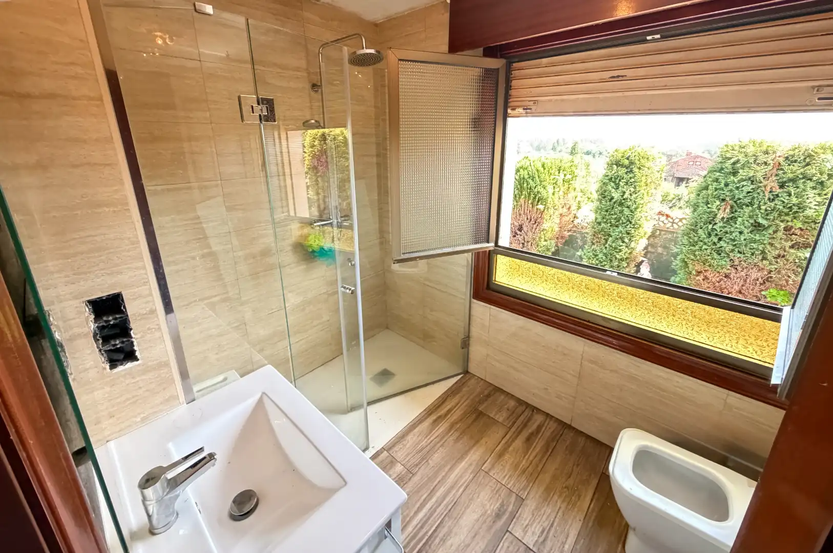 Baño de Casa o chalet en venta en Villaviciosa con Calefacción, Jardín privado y Parquet