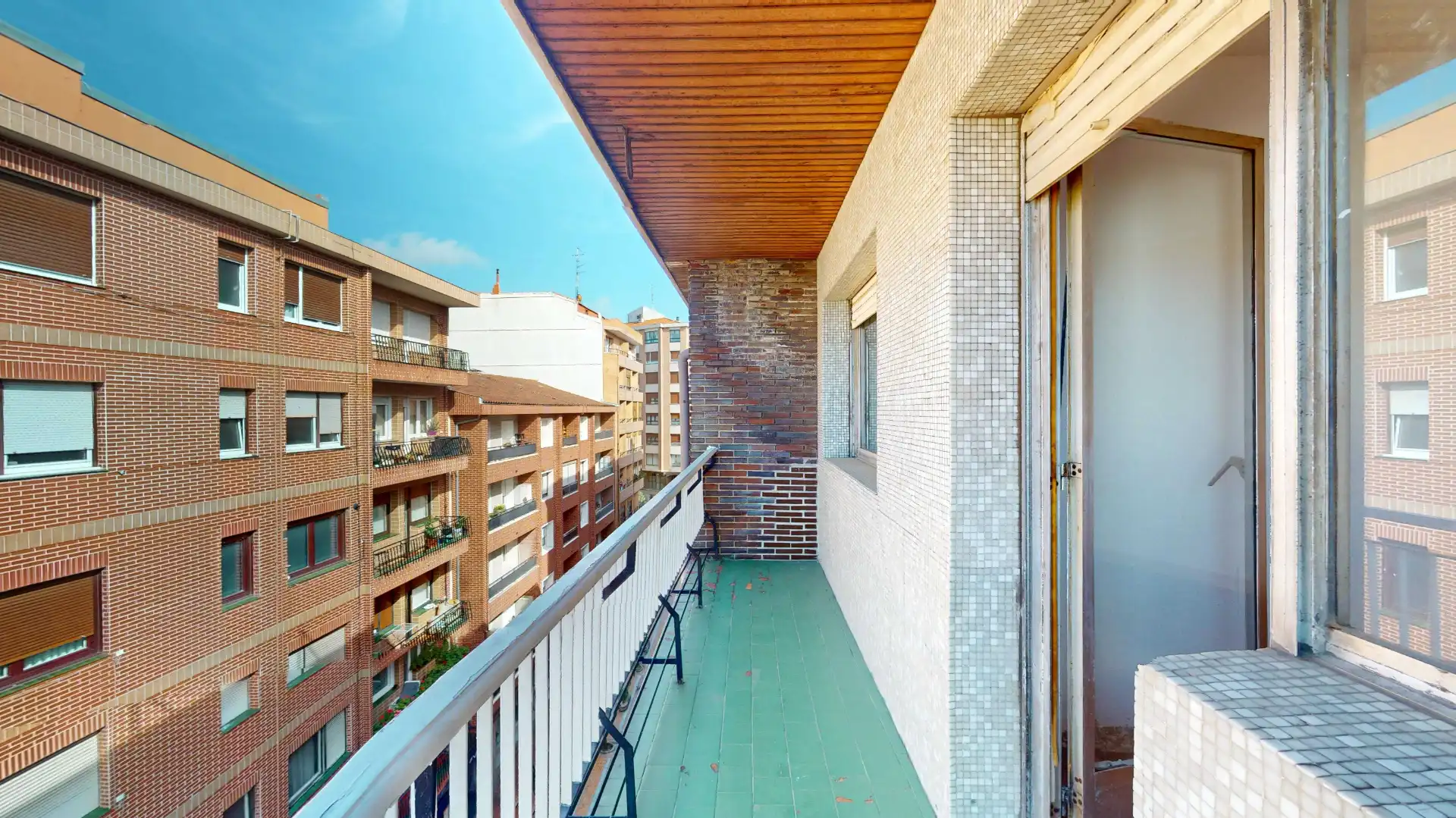 Balcony of Flat for sale in Barakaldo   with Terrace, Washing machine and Balcony