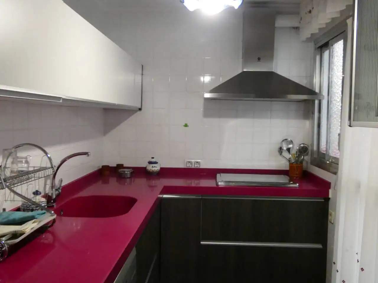 Cocina de Piso de alquiler en Toledo con Aire acondicionado, Calefacción y Terraza