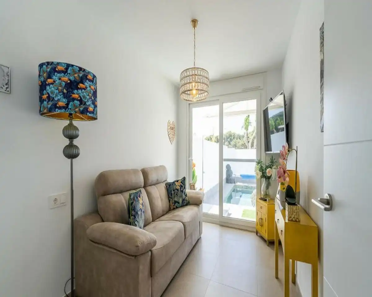 Sala de estar de Casa o chalet en venta en San Pedro del Pinatar con Aire acondicionado, Jardín privado y Terraza