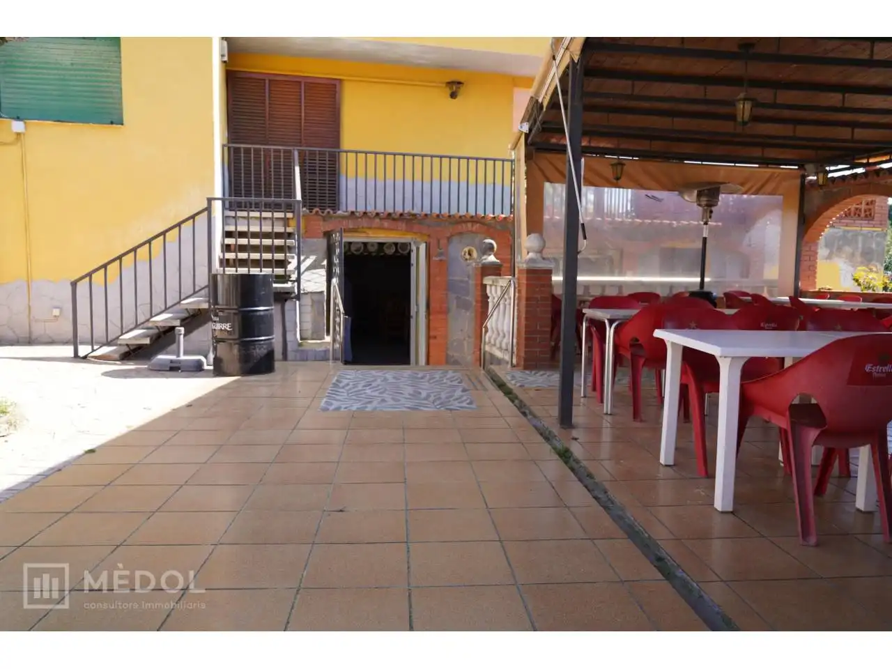 Terraza de Local de alquiler en El Catllar 
