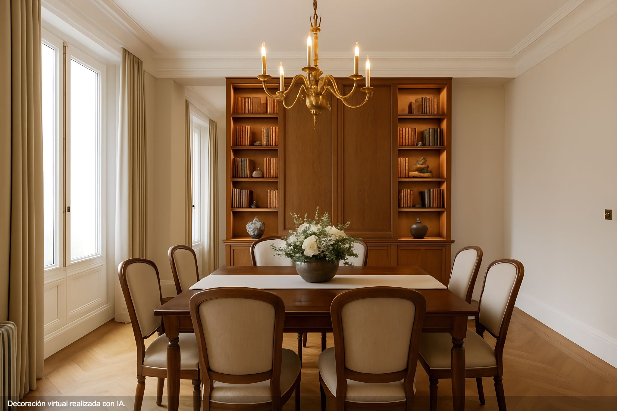 Comedor de Apartamento en venta en  Madrid Capital con Aire acondicionado, Calefacción y Trastero