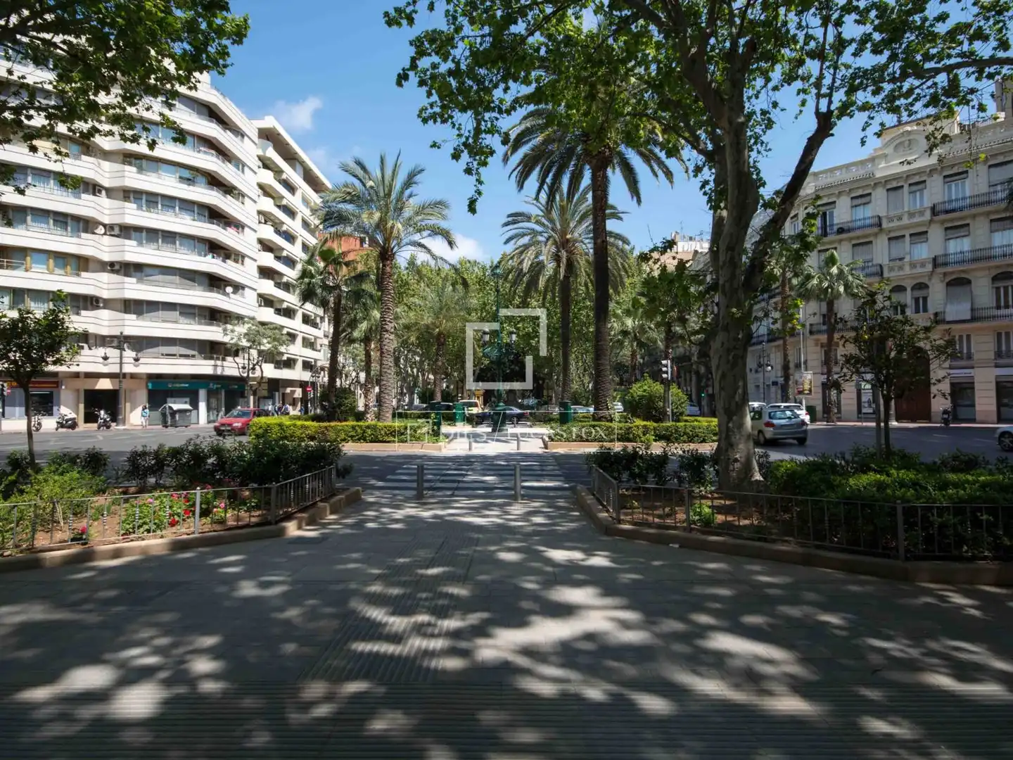 Vista exterior de Àtic de lloguer en Valencia amb Aire condicionat, Calefacció i Parquet