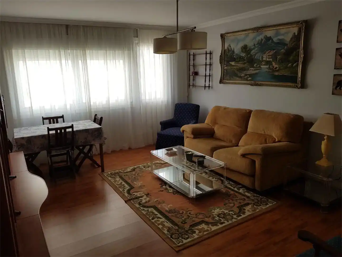 Sala d'estar de Pis en venda en Zona Fernández Ladreda