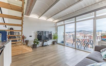 Living room of Duplex for sale in Molins de Rei  with Air Conditioner, Heating and Parquet flooring